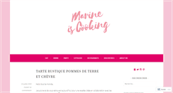 Desktop Screenshot of marineiscooking.com
